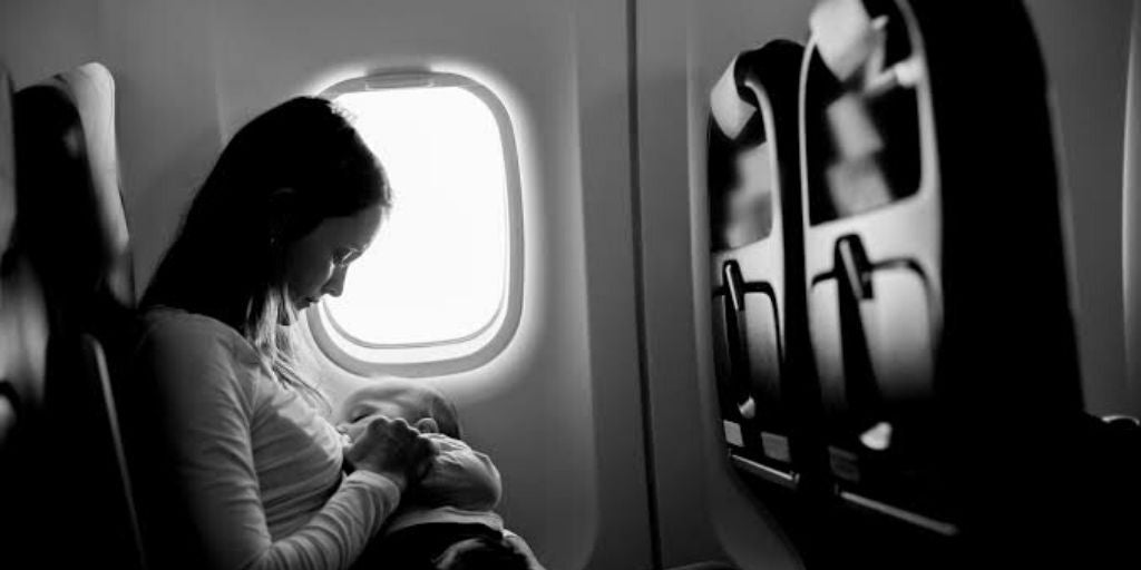 How To Breastfeed On A Plane (Comfortably!)