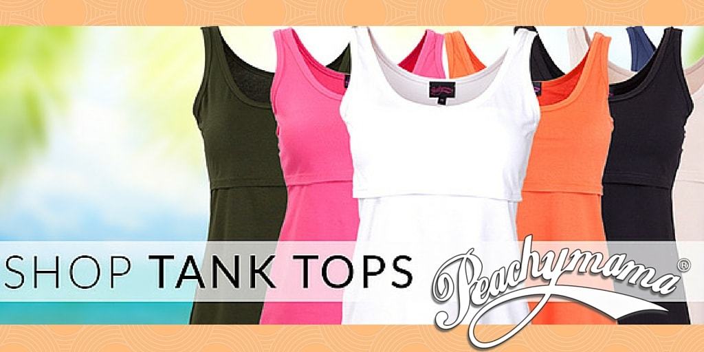 Nursing Tank Tops – 5 Style Upgrades For New Mums That Are Comfy Yet Well Put-Together