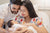 mom, dad and baby