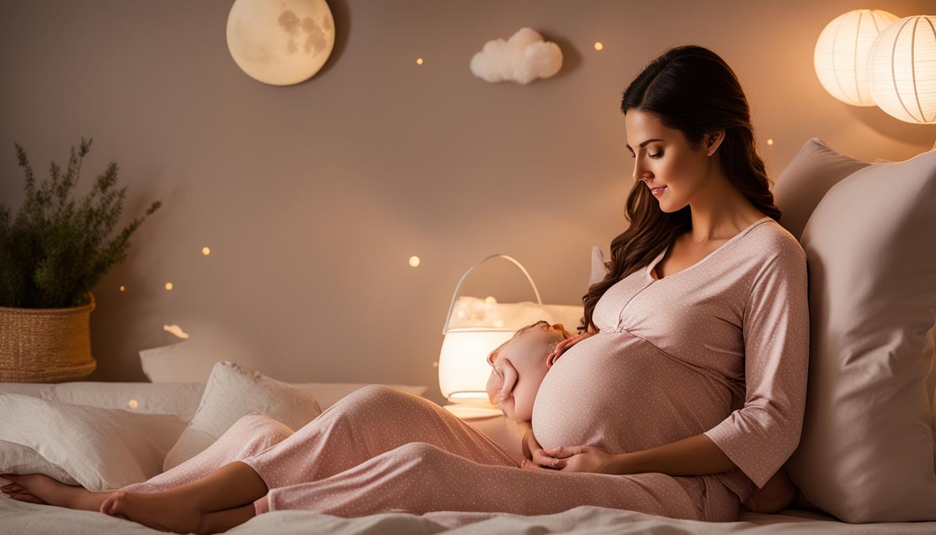 Sleepwear for breastfeeding 2025 mothers