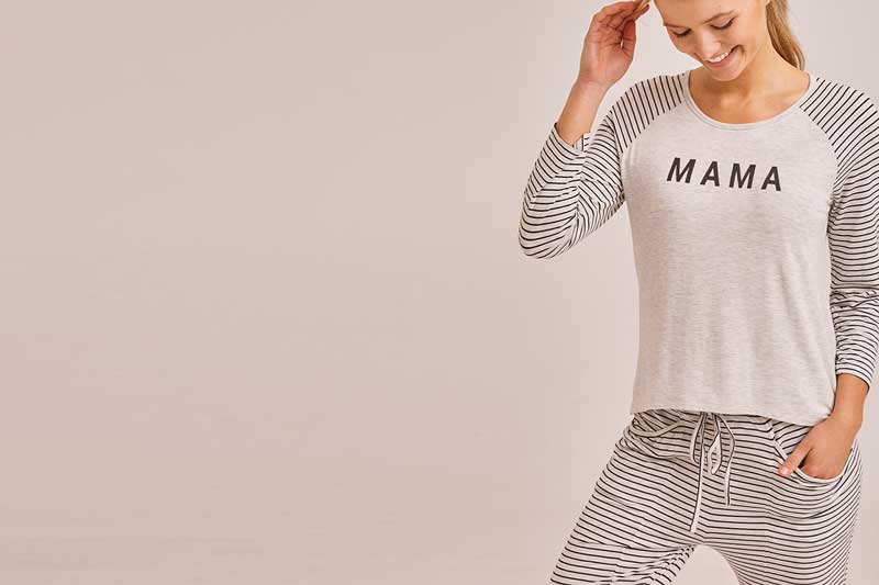 Bamboo Breastfeeding Sleepwear by Peachymama Australia