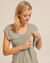 Linen Nursing Tee - Sand - Peachymama