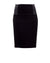 Post Maternity Black stretch skirt with high elastic waist by Peachymama