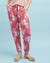 Harem Postpartum Pants - Deep Rose - Peachymama - 5