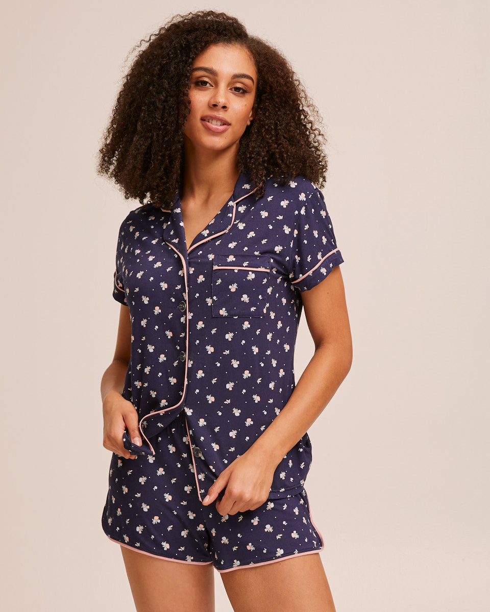 Button sales short pyjamas