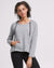 Zip Up Nursing Hoodie - Grey - Peachymama - 2