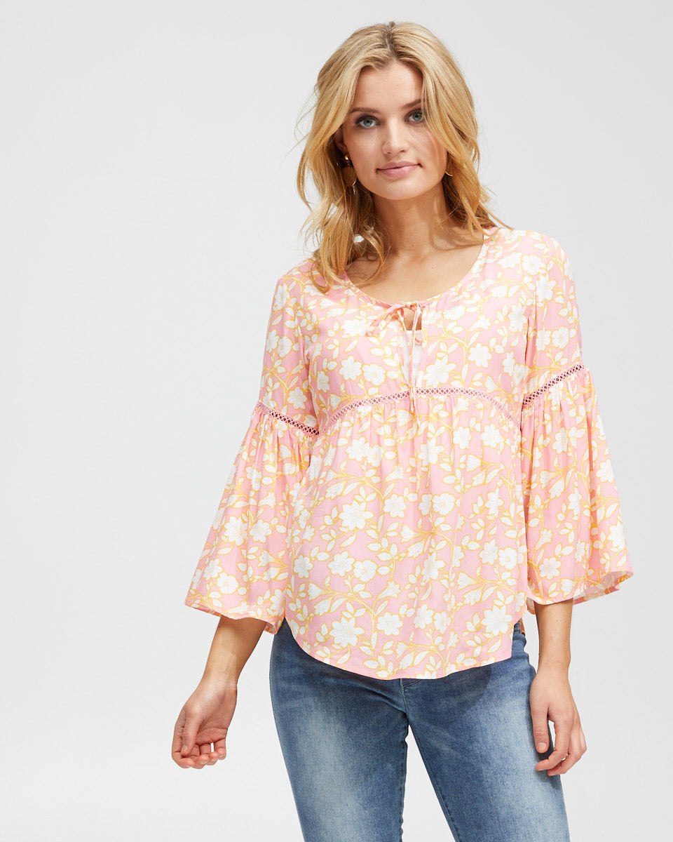 Freespirit Nursing Blouse - Peachymama - 2