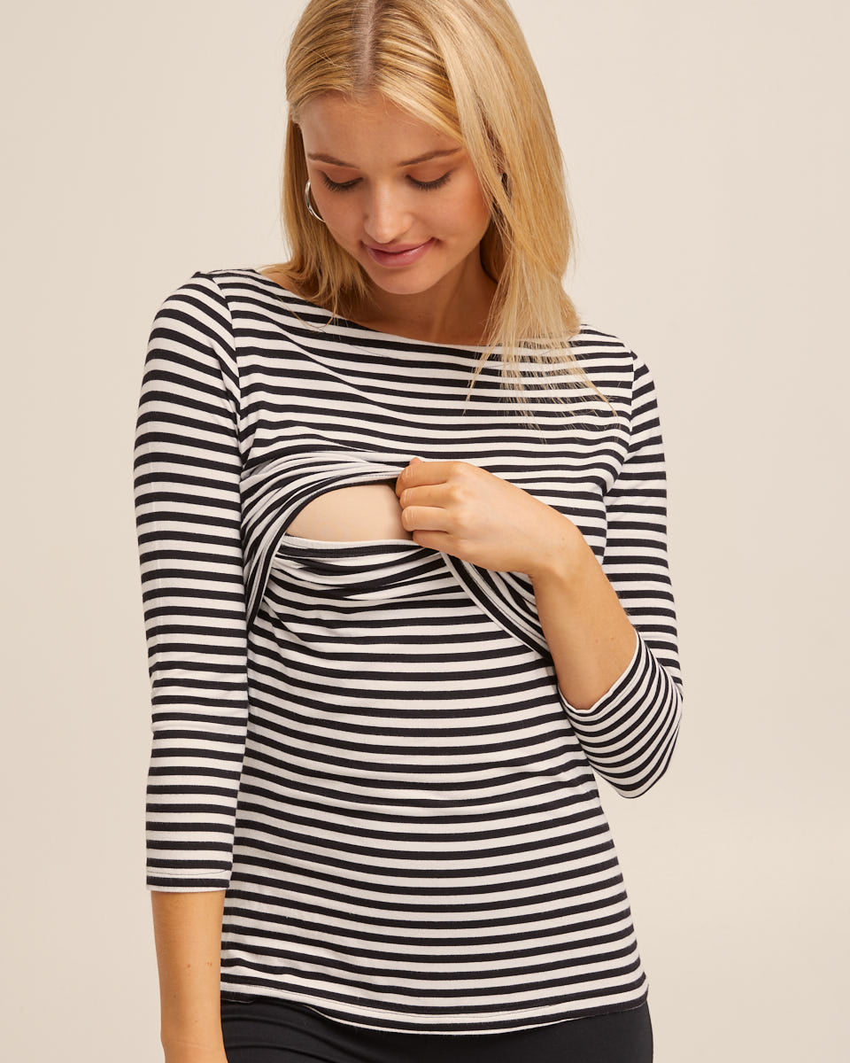 Bamboo best sale nursing top
