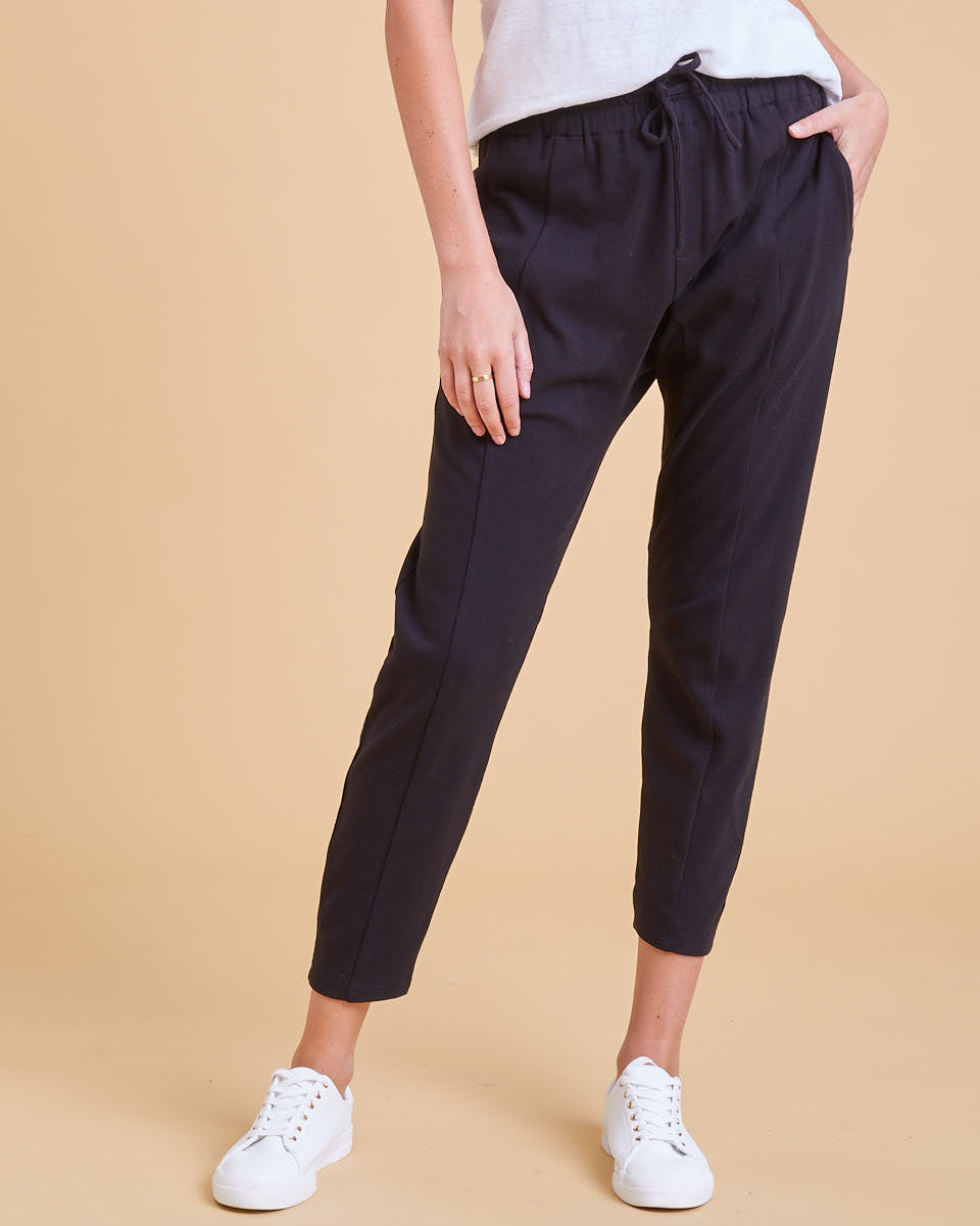 Postpartum Relaxed Pant Black Peachymama Australia