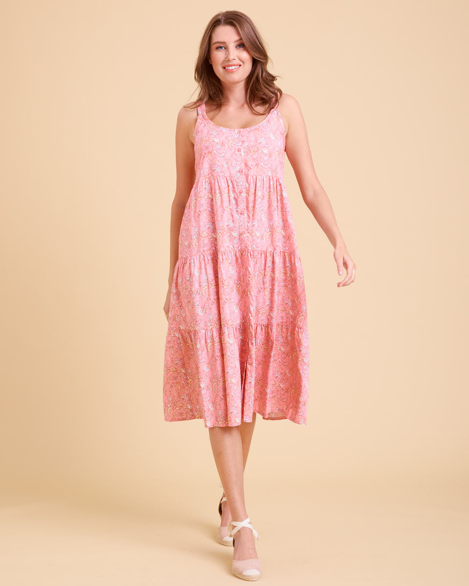 Summer Days Nursing Dress - Daydreamer - Peachymama