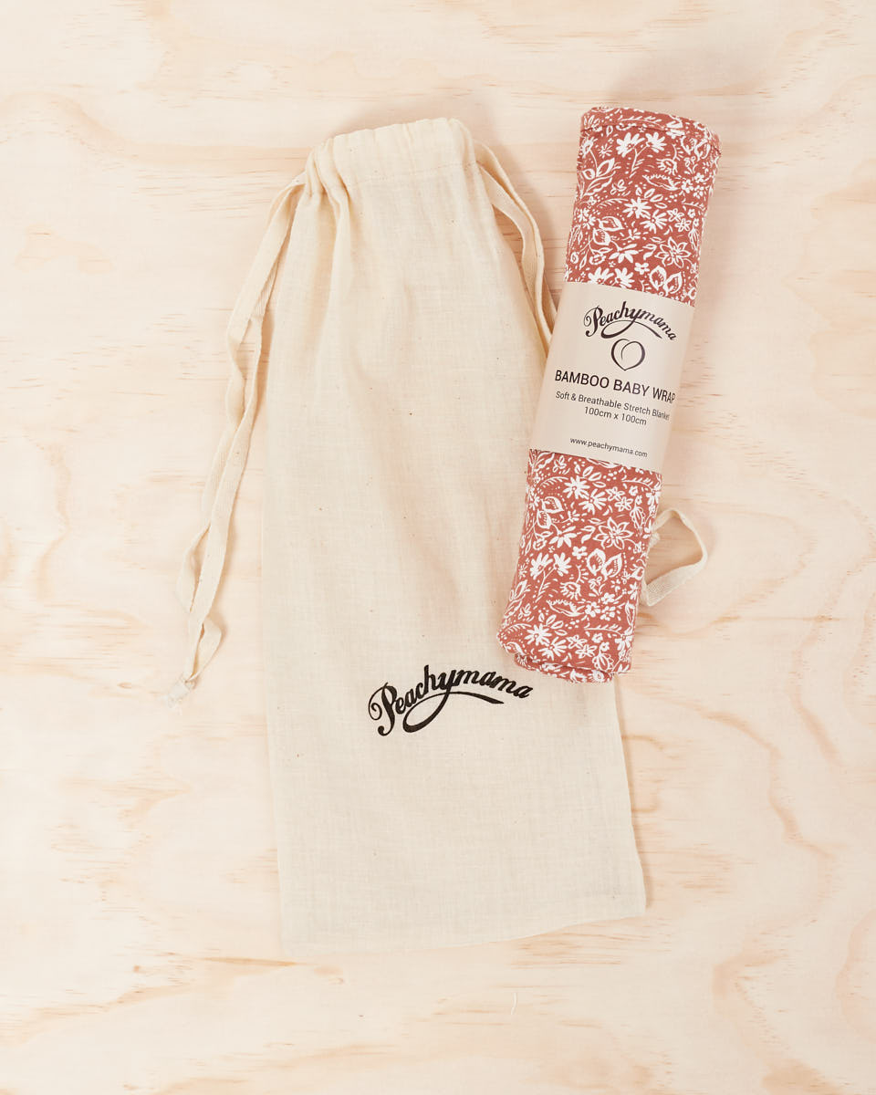 Bamboo Baby Wrap - Rosabella - Peachymama