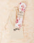 Organic Cotton/Bamboo Swaddle - Eden Floral - Peachymama