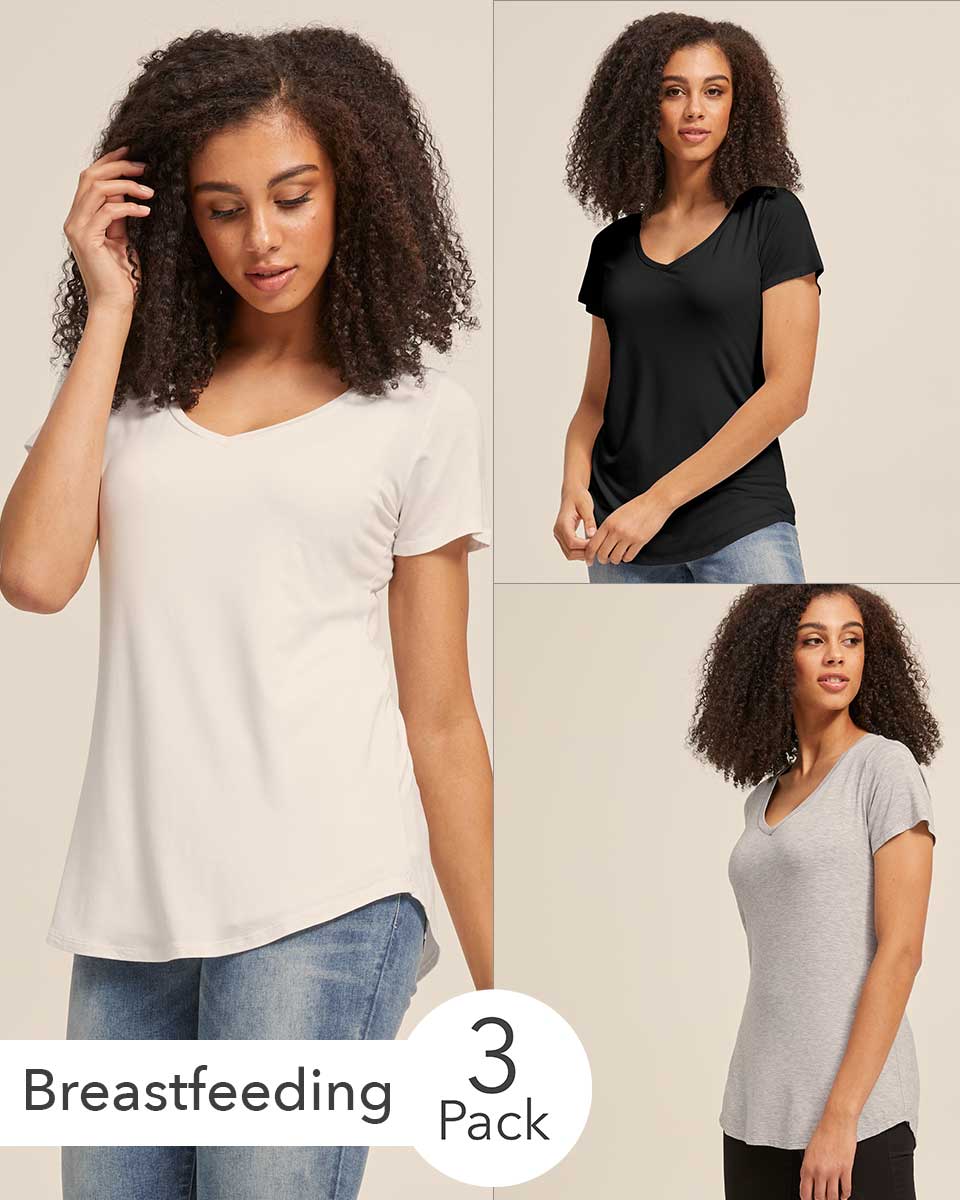 V Neck Nursing Tee Bundle